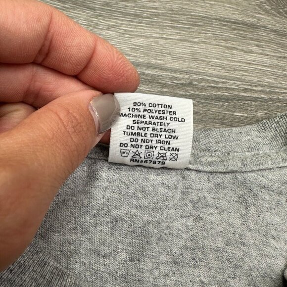 Vintage Penn State University T Shirt Starter Men's Size XL Gray Nittany Lions - Picture 7 of 14